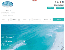 Tablet Screenshot of beachbumbb.com